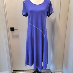Periwinkle S/S Cotton Knit Dress